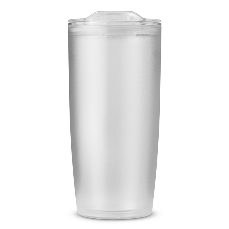 Prime Line USA Made 22oz Frosted Double-Wall Insulated Tumbler