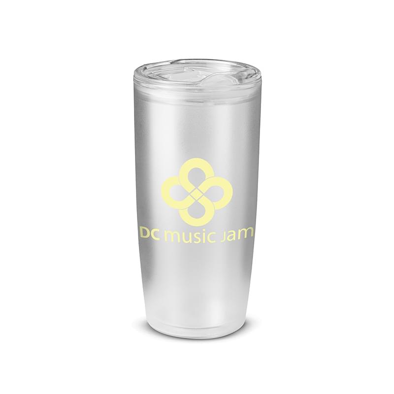 Prime Line USA Made 22 oz. Frosted Double-Wall Insulated Tumbler