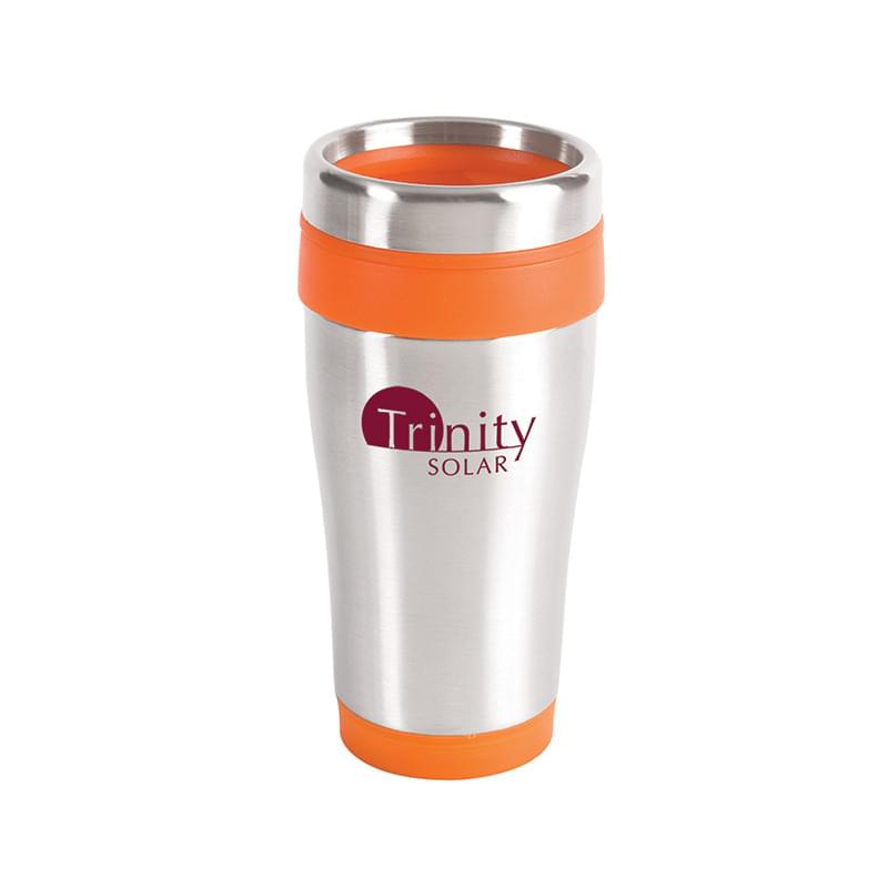 Prime Line 16 oz. Blue Monday Travel Tumbler