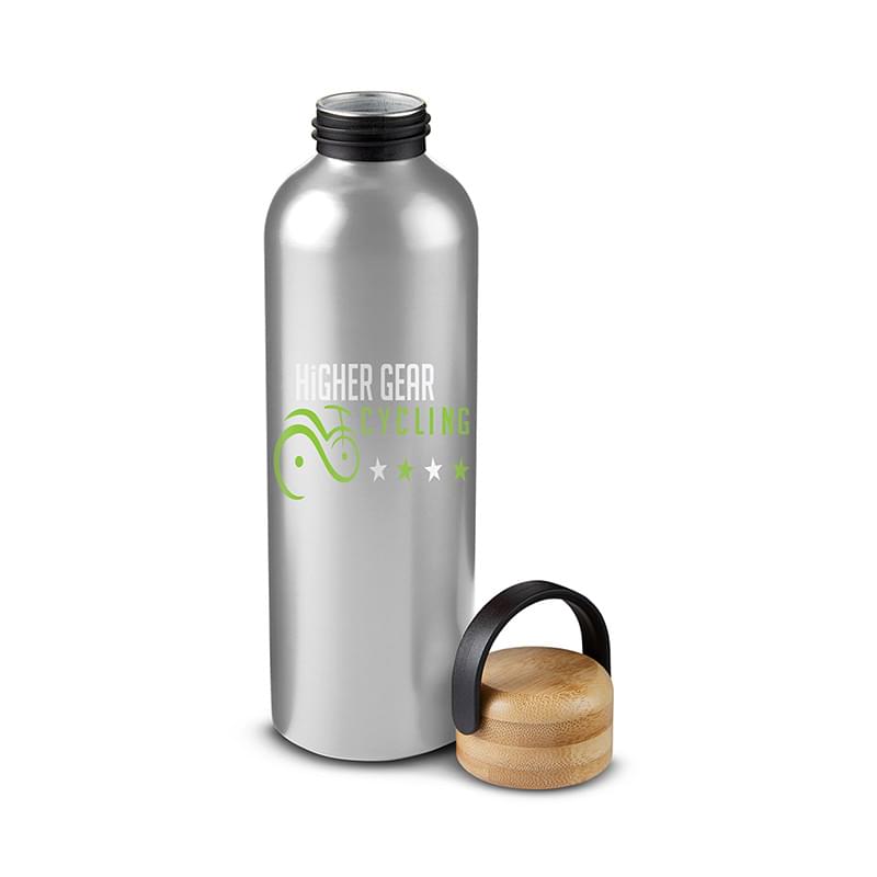 Prime Line 24 oz. Vigor Aluminum Bottle With Bamboo Lid