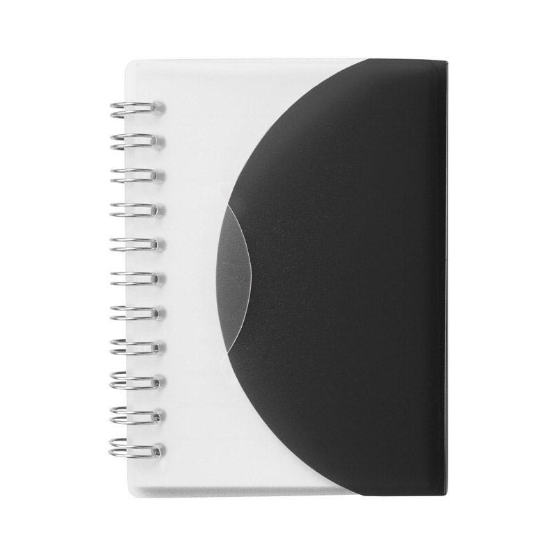 Prime Line Curve Small Spiral Notebook 3.25" X 4.25"