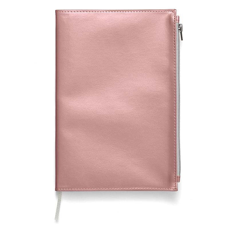 Softbound Metallic Foundry Journal with Zipper Pocket 4