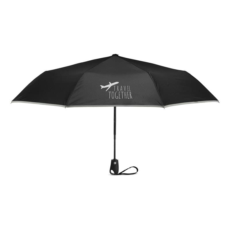 42" Auto Open/Close Umbrella with Reflective Trim