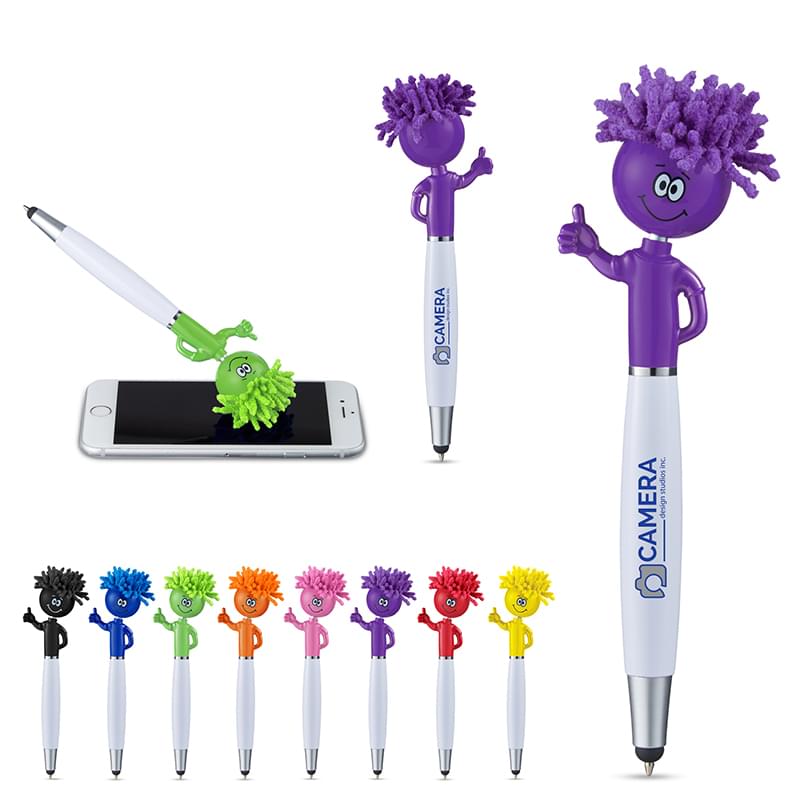 Thumbs Up MopToppers&reg; Screen Cleaner with Stylus Pen