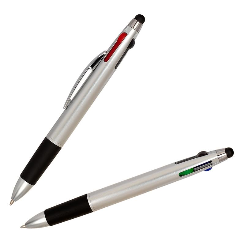 Quad Color-Write Pen with Stylus 3