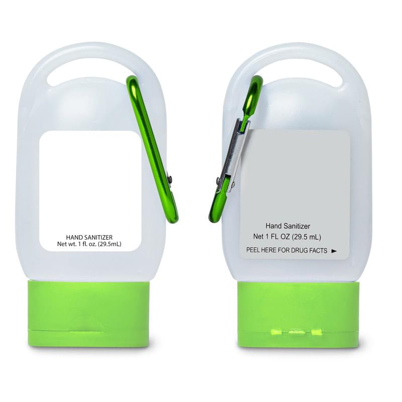 Compact Hand Sanitizer with Carabiner 7