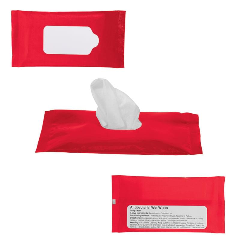 Sanitizer Wipes in Re-sealable Pouch 5