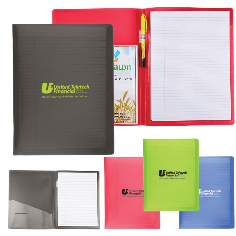 Letter Size Folder with Writing Pad