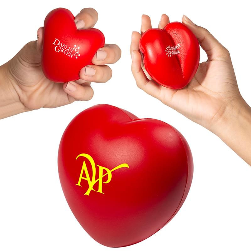 Prime Line Heart Shape Super Squish Stress Ball Sensory Toy