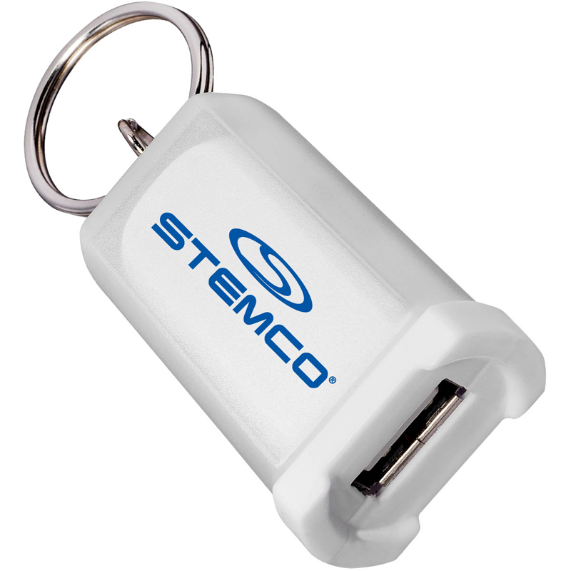 Mini Car Charger with Key Ring