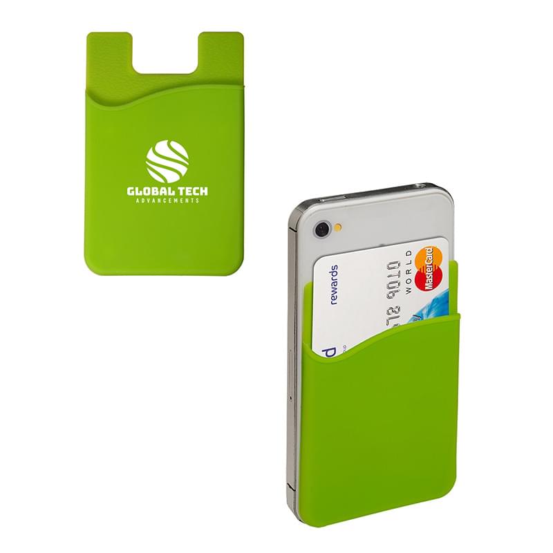 Prime Line Econo Silicone Mobile Cell Phone Wallet