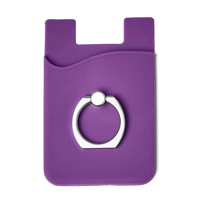 Multifunctional card holder pouch and phone stand 5
