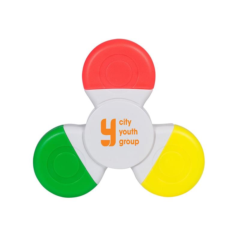 Prime Line Promospinner® Tri-Highlighter