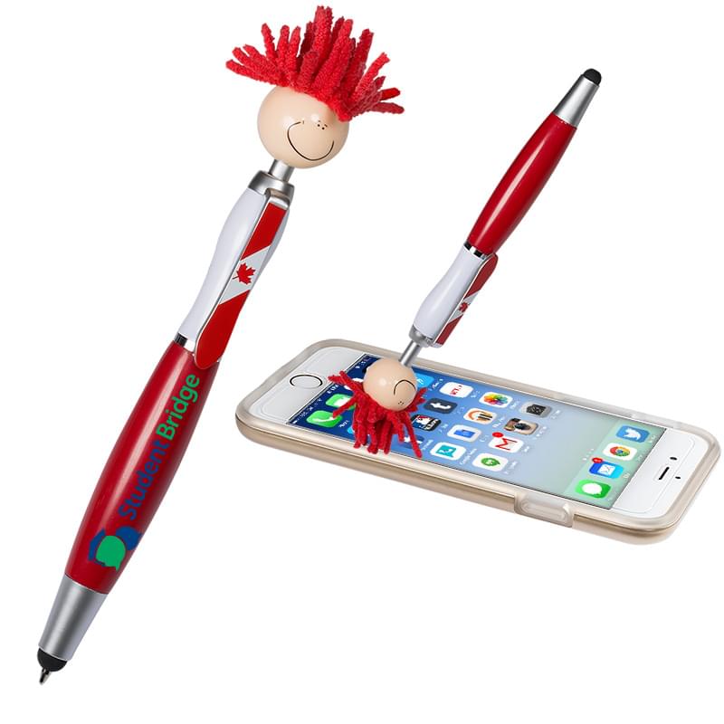 Canada Patriotic MopToppers&reg; Screen Cleaner with Stylus Pen