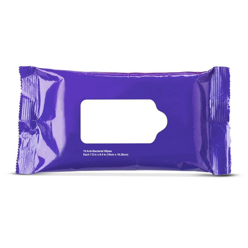 Antibacterial Wet Wipes in Pouch 4