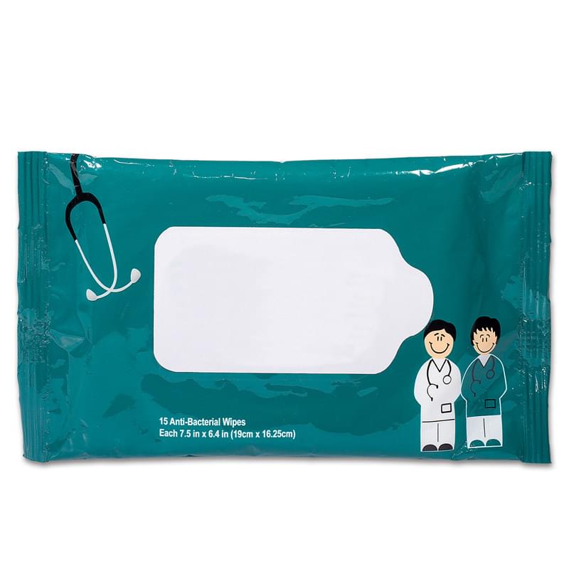 Pouche Wipes - Antibacterial 2