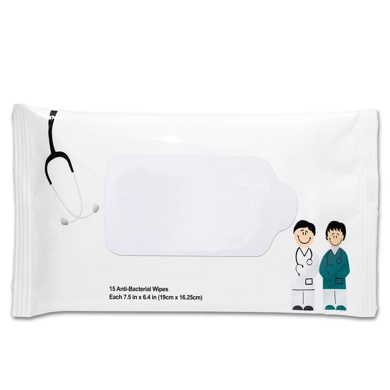 Pouche Wipes - Antibacterial 3
