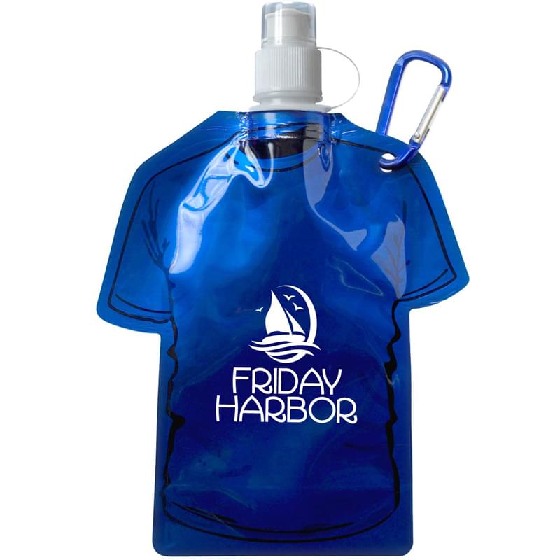 T-Shirt Shaped Collapsible Water Bottle