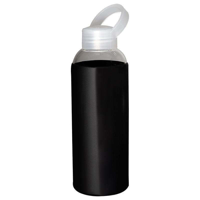 550ml (18 Oz) Glassware with Vibrant Silicone Sleeve 2