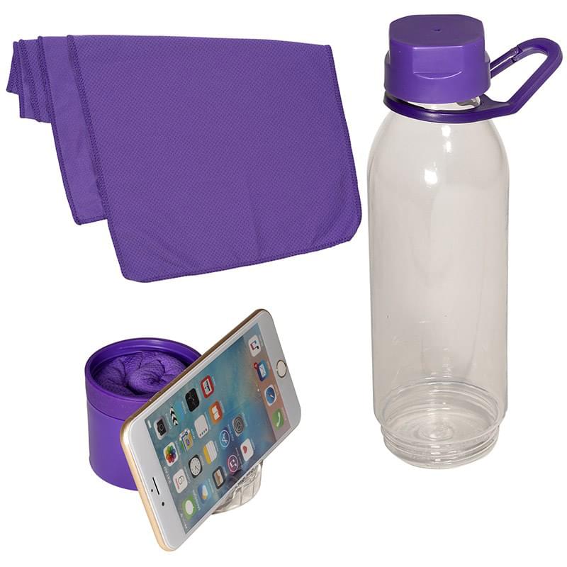 Multi-Function Water Bottle Phone Stand