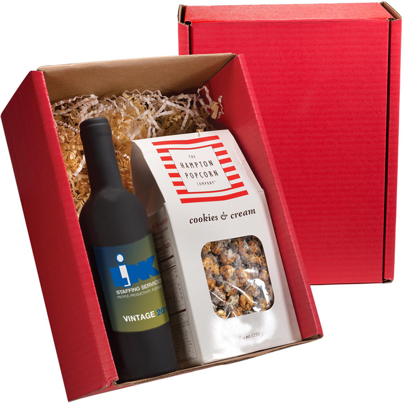 Gourmet Popcorn & Wine Tool Gift Set