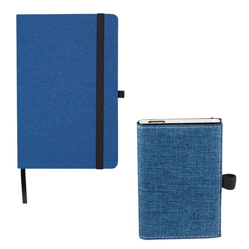 Strand Snow Canvas Notebook and Executive Charger Gift Set 3