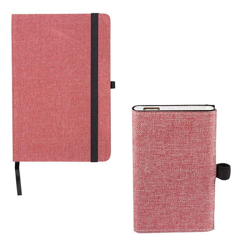 Strand Snow Canvas Notebook and Executive Charger Gift Set 1