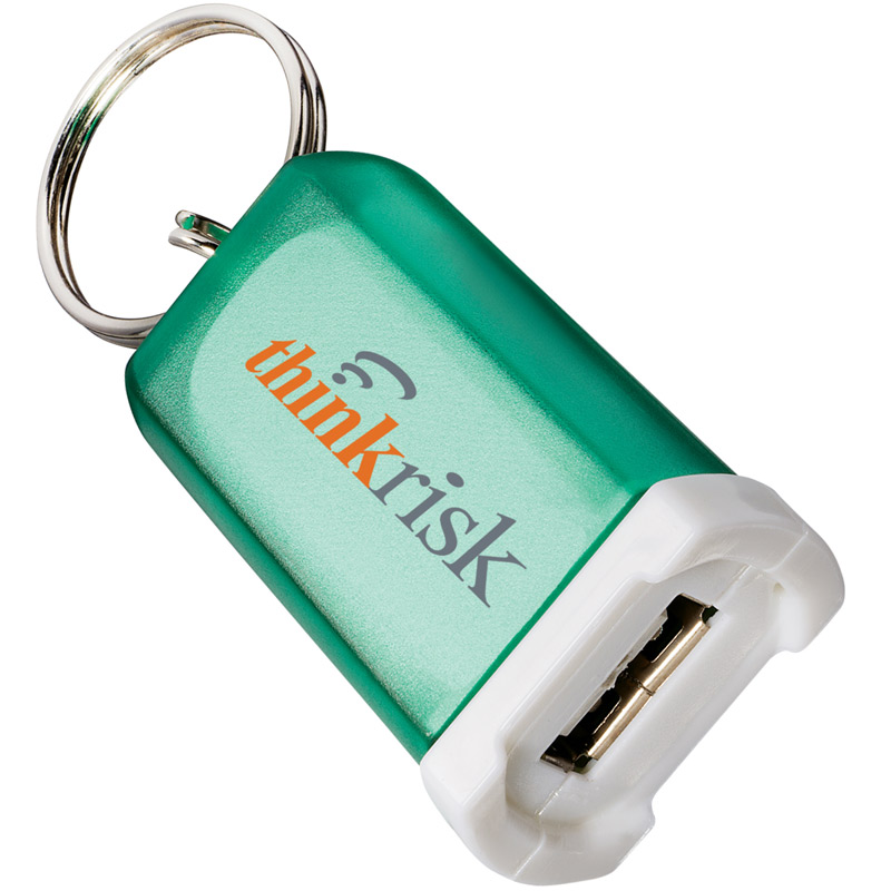 Mini Car Charger with Key Ring