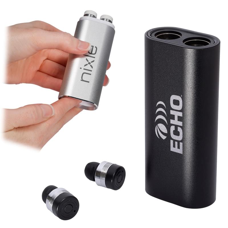 Duo Function Bluetooth Earbud Power Bank