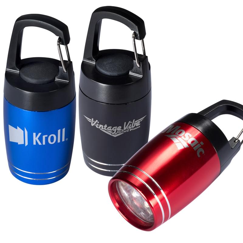 Baby Barrel 6 LED Torch with Carabiner