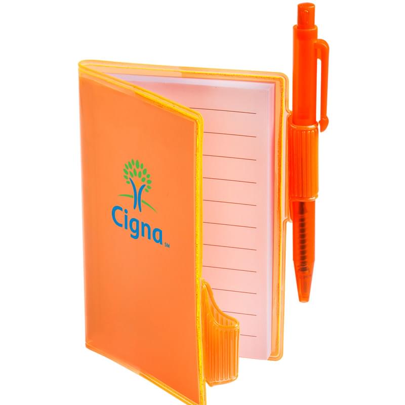 Clear-View Jotter with Pen 7