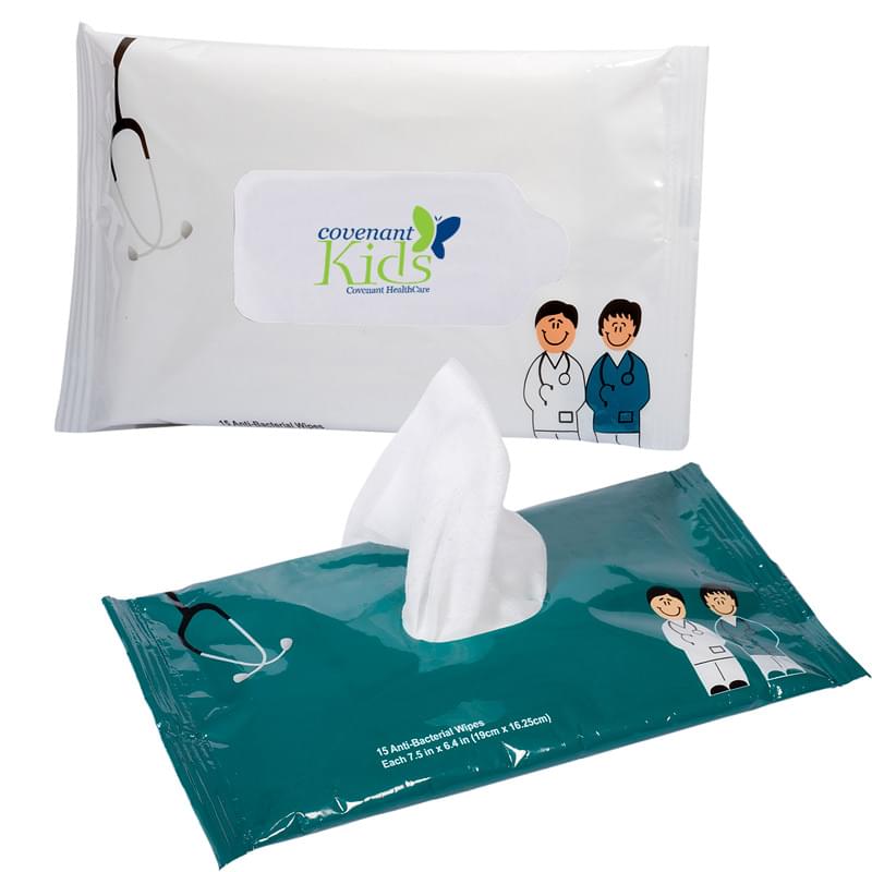 Doctor and Nurse Pouch Wipes