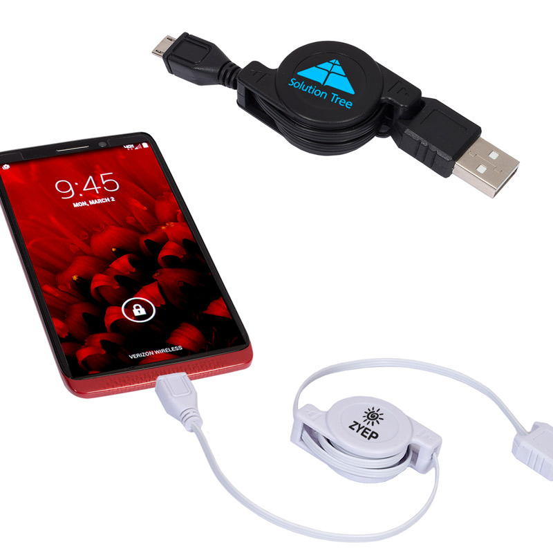 Retractable USB Cable Adapter