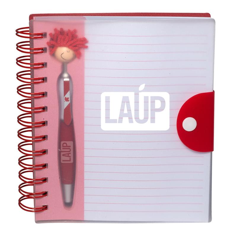 Canada Patriotic MopTopper&trade; Stylus Pen & Notebook Set