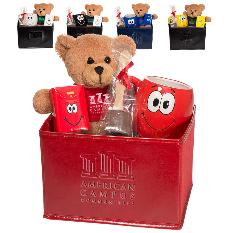 Tissue Pack w/Teddy Bear and Hot Cocoa Set - Goofy Group&trade;