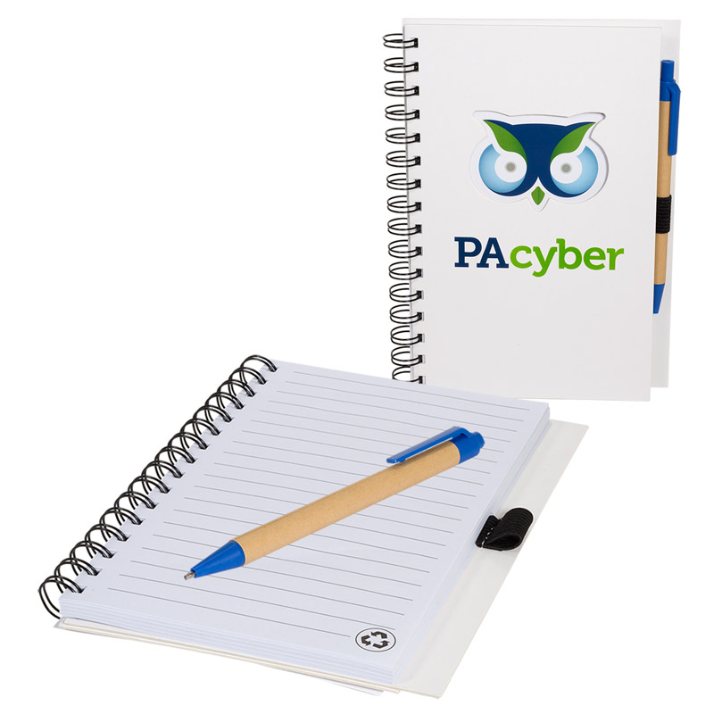 Die Cut Notebook with Pen