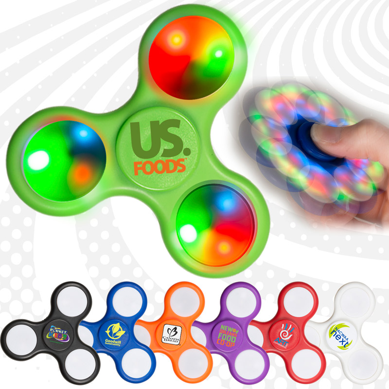 PromoSpinner&trade; - Overseas Light Up