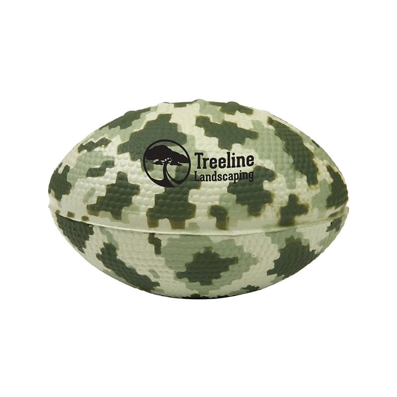Digi Camo Football Stress Ball