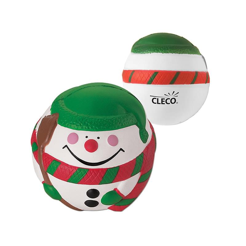 Happy Holiday Snowman Stress Ball