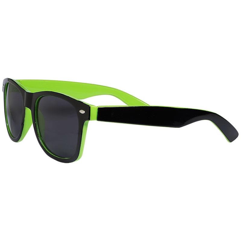 Two-Tone Glossy Sunglasses 5