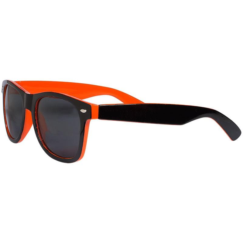 Two-Tone Glossy Sunglasses 2