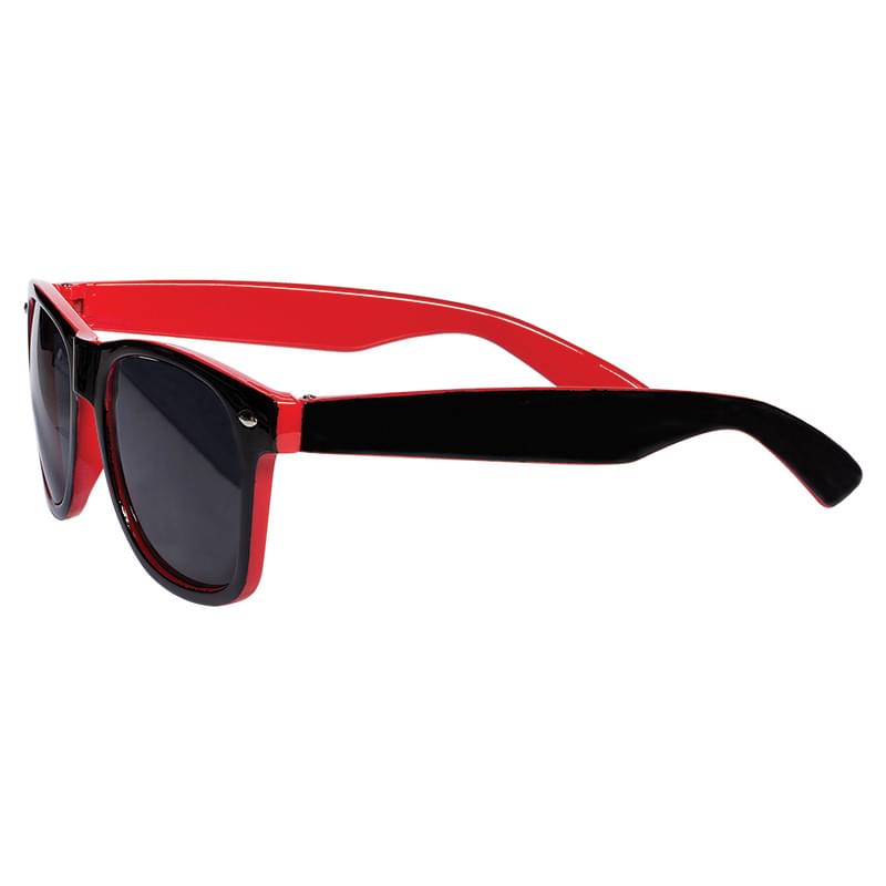 Two-Tone Glossy Sunglasses 8