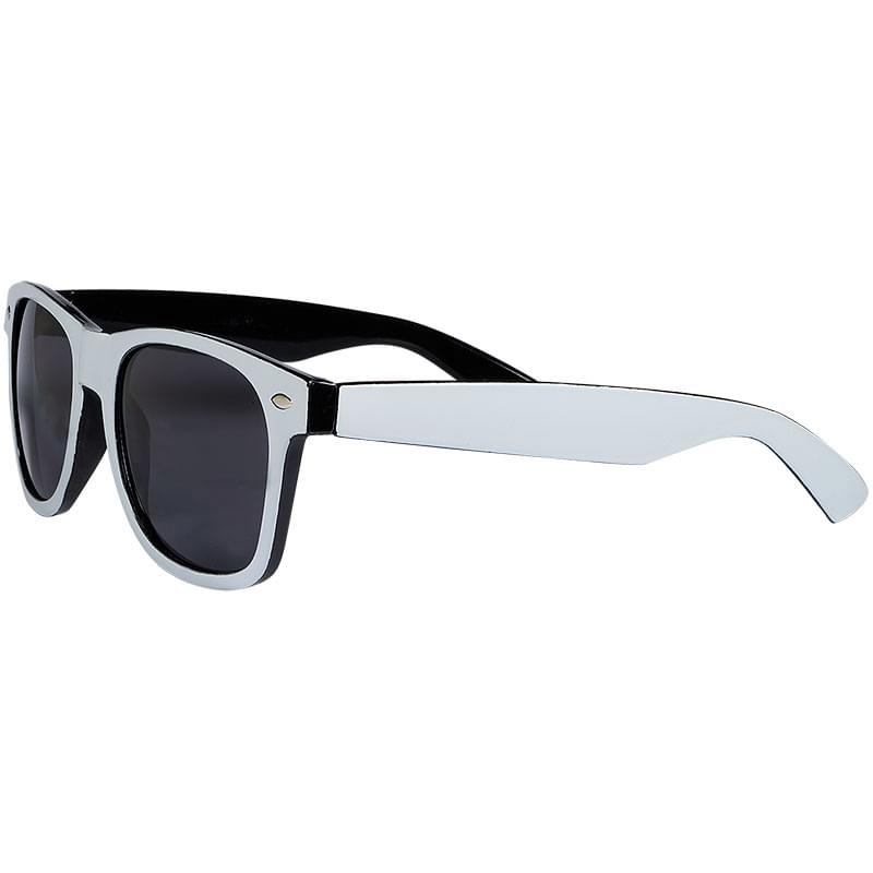 Two-Tone Glossy Sunglasses 7
