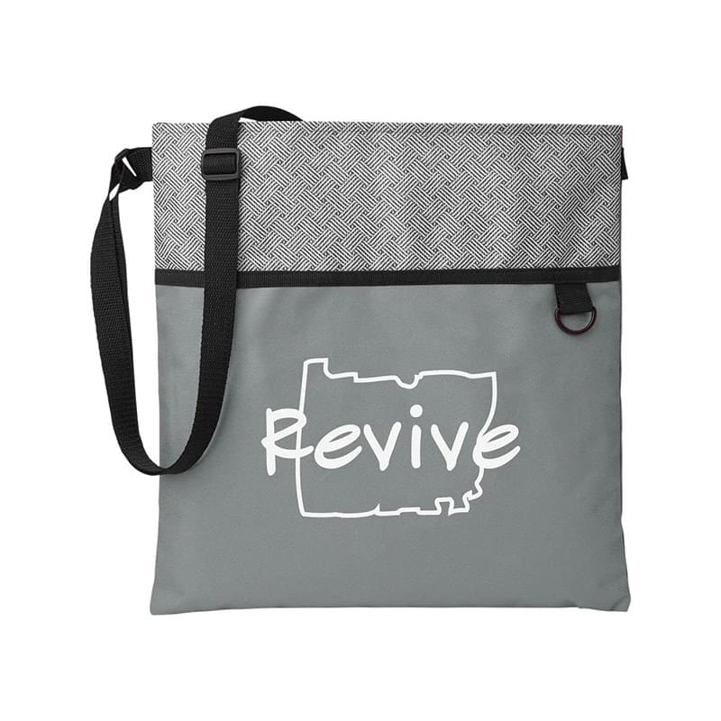 Prime Line Patchwork Eco Friendly Crossbody Tote Bag