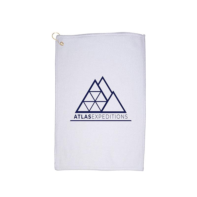 Prime Line Golf Towel With Grommet And Hook