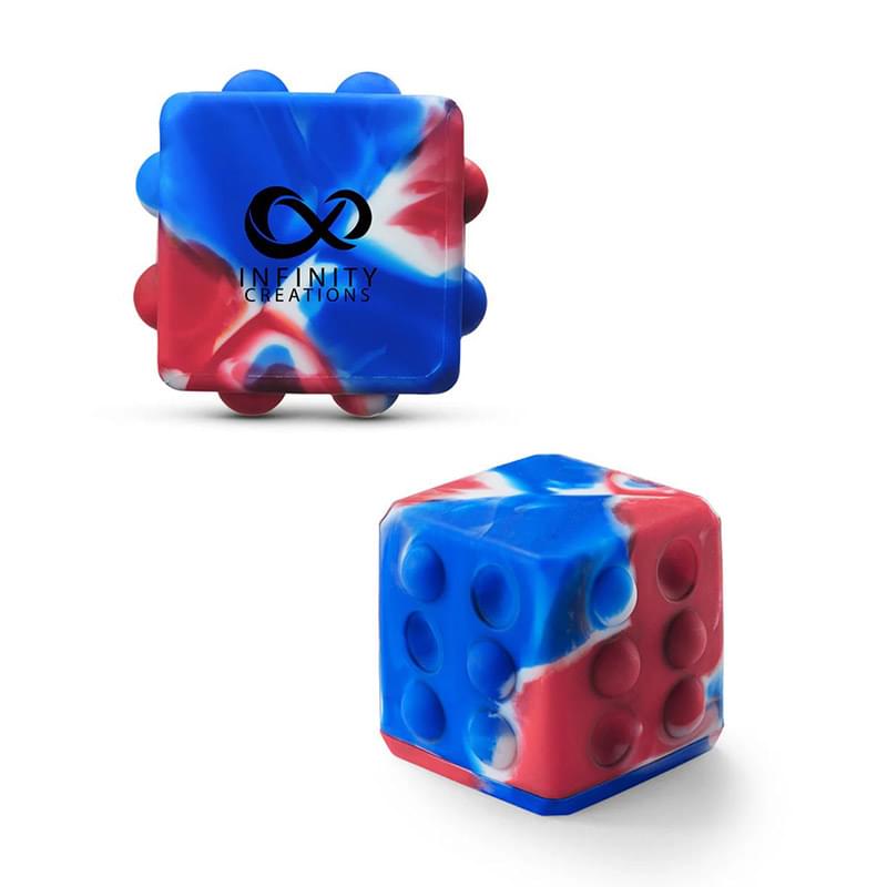 Prime Line Push Pop Bubble Cube Fidget Sensory Toy