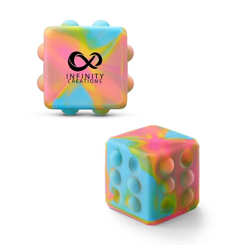 Prime Line Push Pop Bubble Cube Fidget Sensory Toy