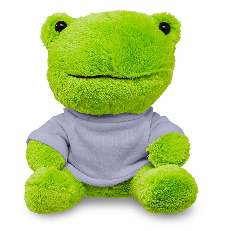 7" Plush Frog with T-Shirt