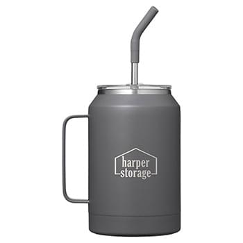 Dri Duck Maverick 32 oz. Insulated Stainless Steel Mug With Straw