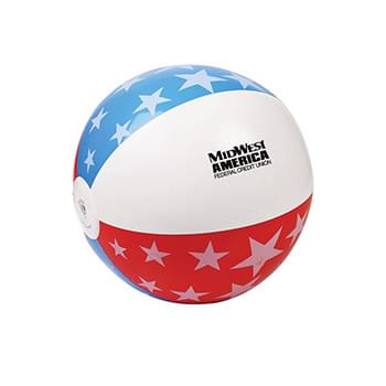 Prime Line 16" Patriotic Inflatable Beach Ball